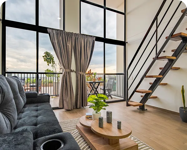 Modern apartment in Cali with a view